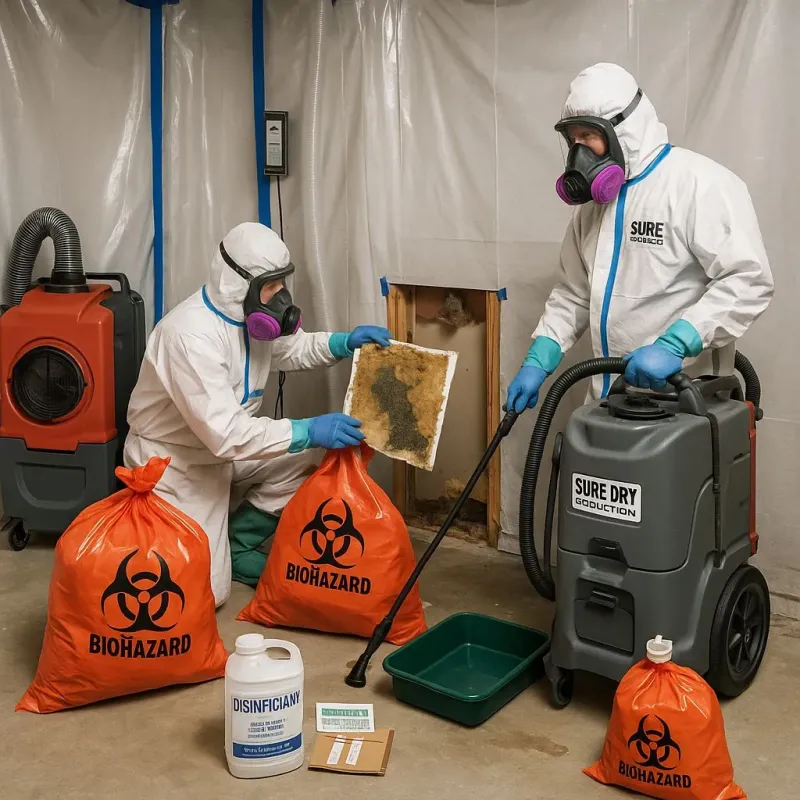 Contaminated Water Handling Protocols process in Monroe, OH