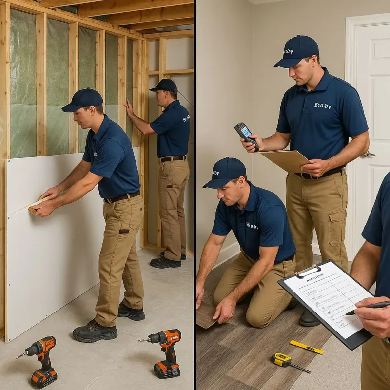 Repairs and Reconstruction process in Monroe, OH