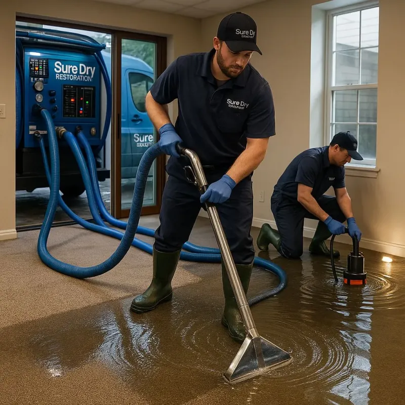 Water Extraction and Removal process in Monroe, OH